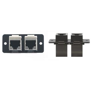 Kramer Modul 2xRJ45 Barrel Single Sort